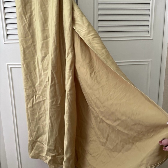Vintage Victoria’s Secret silky golden Long maxi slip Negligee y2k Nightgown L - Picture 5 of 11